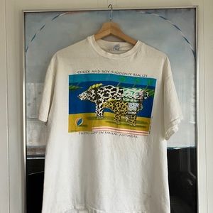 Vintage RARE chuck and Lee Roy Tee 80s/90s